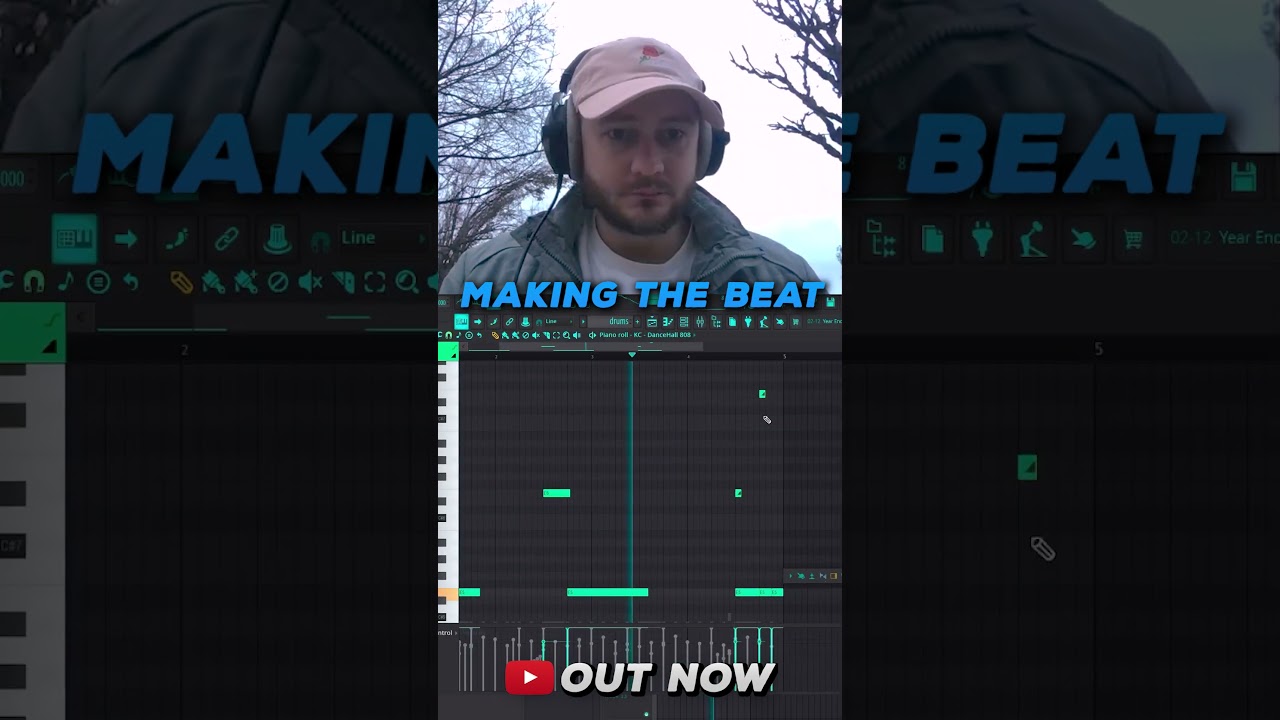 Making The Beat #beats #winter #producer #makingbeats #flstudio #shorts #viral #foryou