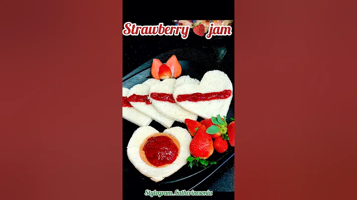 Valentine’s Day special strawberry🍓Jam #trendingshorts #youtubeshorts #viral #youtube #shortsviral