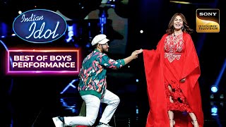 Dipan-Mahima Chaudhry को Subhash जी ने किया मंच पे Direct | Indian Idol 14 |Best of Boys Performance