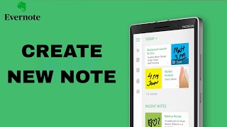 How To Create New Note On Evernote App