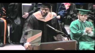 NBA Champ Earvin Magic Johnson addresses MSU Graduates at 2010 Fall Commencement