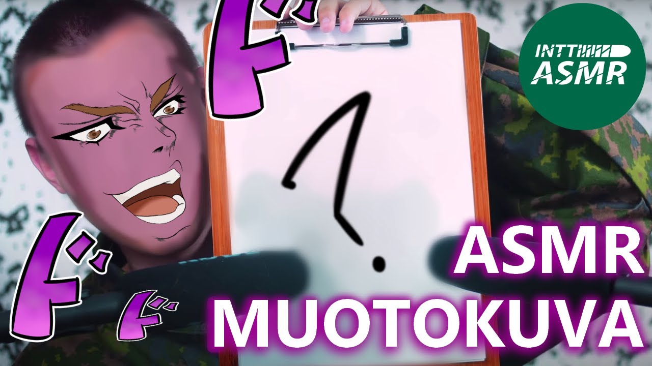 ASMR Suomi - Tupataiteilija piirtää sinut #4
