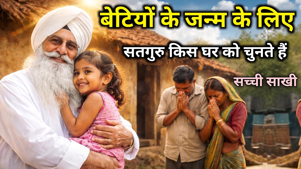 बेटियों के जन्म के लिये सतगुरु किस घर को चुनते हैं सच्ची साखी || Radha Soami Sakhi