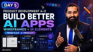 Day-5: Product Development A-Z | Build Better AI Apps with Wireframes 🛠️🤖