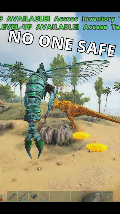 Rhyniognatha is here ! Ark survival evolved #shorts