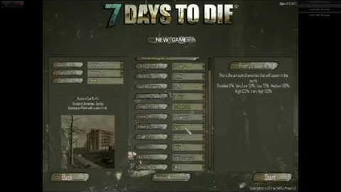 7DtD Romero Mode episode 1: Getting Started