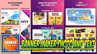 Banner Maker Photo And Text 🔥 Free Download🔥Tutorial On Android App | Easy Guide screenshot 3