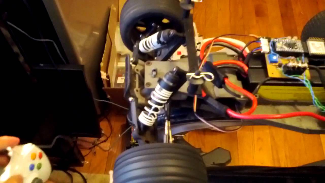 RC car with PS3 and xbox controller YouTube