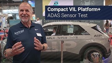 Compact VIL Platform with ADAS Sensor Test from AIP Automotive and Konrad Technologies