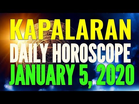 Video: Horoscope For January 5, 2020