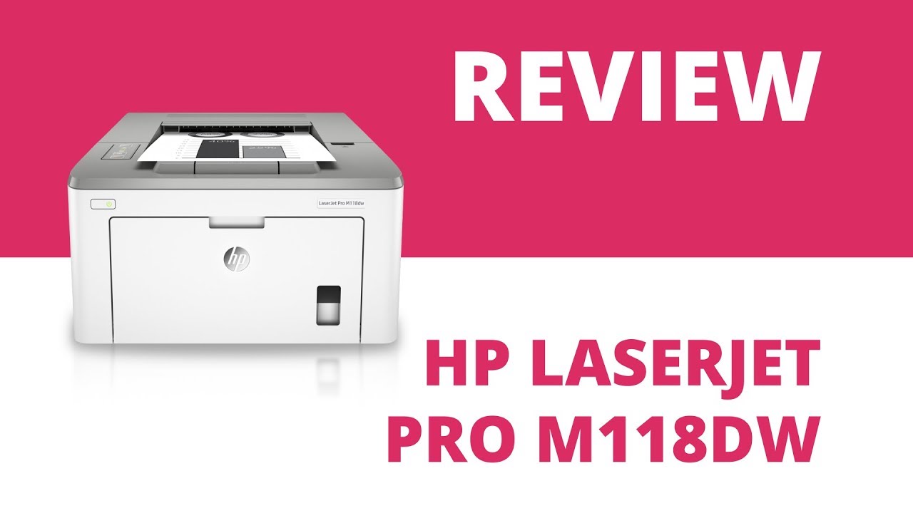 procedure animation sol HP LaserJet Pro M118dw A4 Mono Laser Printer - YouTube