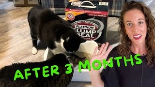 Arm & Hammer Clump & Seal Platinum Cat Litter Review AFTER 3 MONTHS: Worth It? by Oh My Cat 3,980 views 8 months ago 1 minute