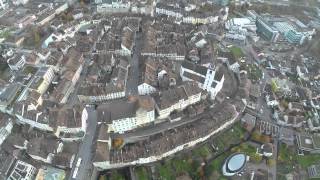 Aarau von oben mit DJI Phantom 2