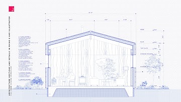 Architecture Sections and Architecture Section Details Tutorial in Rhino and Illustrator