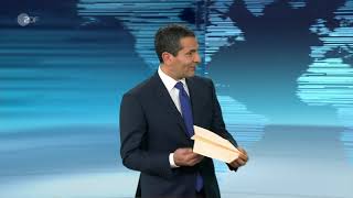 Mitri Sirin wirft Papierflieger | ZDF heute