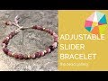 Adjustable Silicone Slider Bracelet at The Bead Gallery