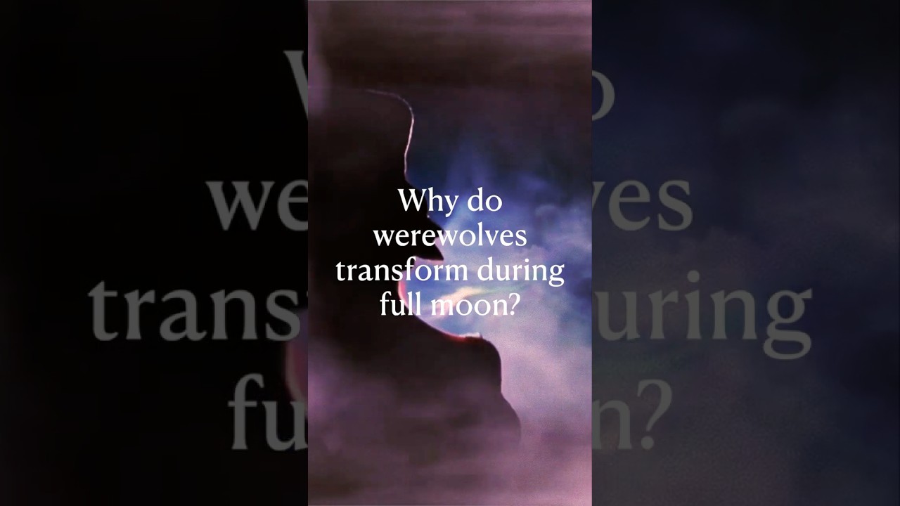 Why Werewolves transform during full moon? #actor #tomagaster #halloween #werewolves #fullmoon