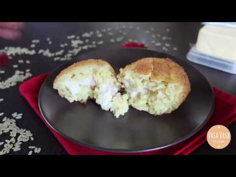 Arancine Al Burro Ricetta Siciliana Youtube