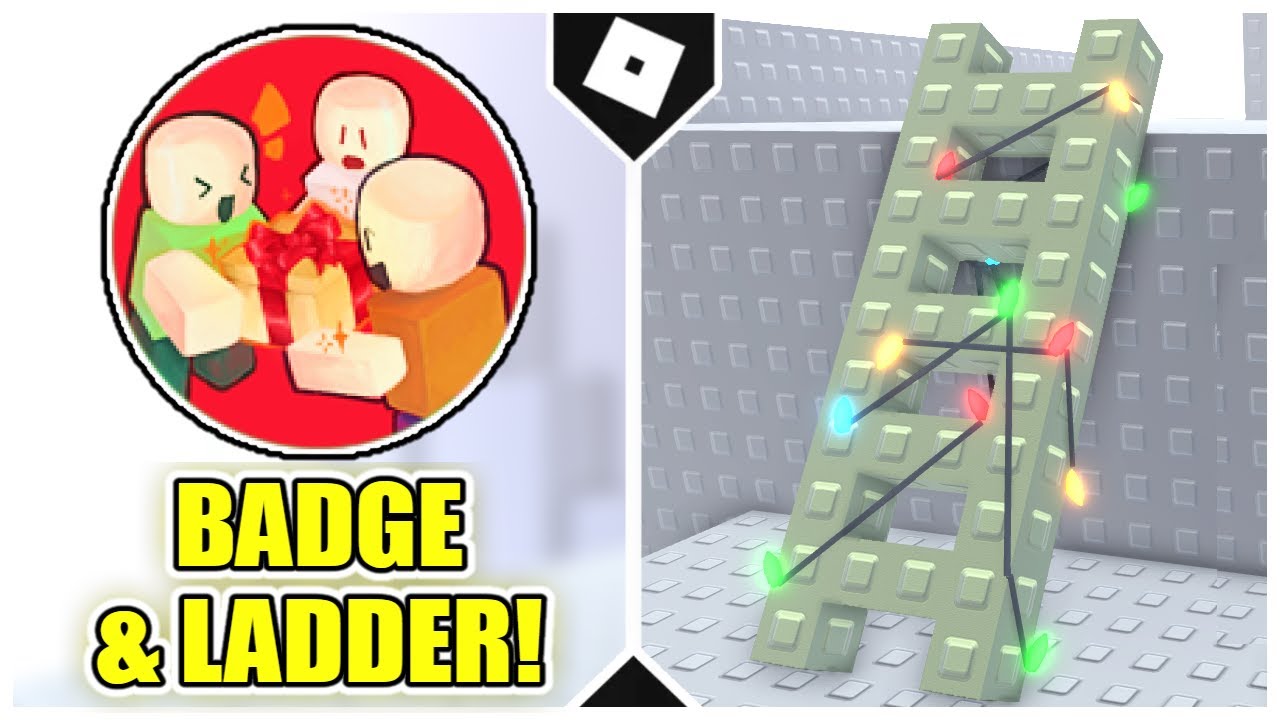 steep-steps-how-to-get-festive-ladder-holiday-helper-badge-roblox-youtube