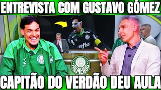 ENTREVISTA COM GUSTAVO GÓMEZ CAPITÃO DO VERDÃO! NOTICIAS DO PALMEIRAS DE HOJE