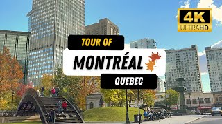 CANADA CITY TOUR in MONTREAL, Quebec during the Autumn Season