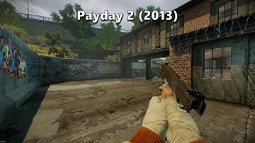 M1911 Sounds and Animations Comparison in 8 Games (+ Slowmotion)