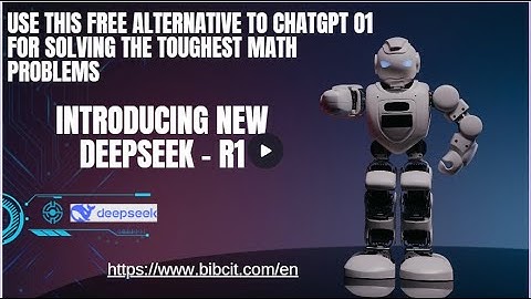 Use this free alternative to chatGPT for solving the Math Problems : Introducing new DeepSeek - R1