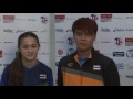 Women's U19 WFC 2016 - USA v THA Post Game interviews