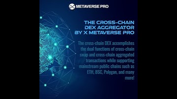 THE CROSS-CHAIN DEX AGGREGATOR BY XMETAVERSE PRO