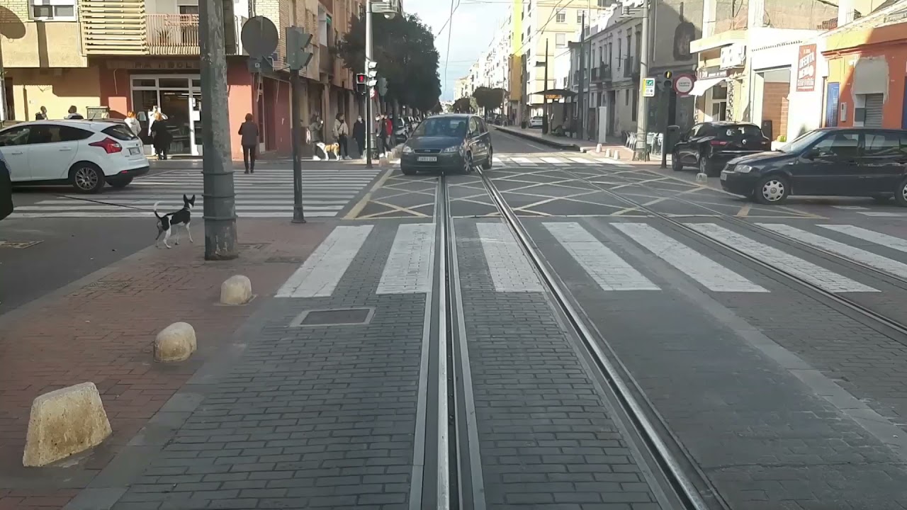 Timelapse L4 Fira València a Pont de Fusta - MetroValencia