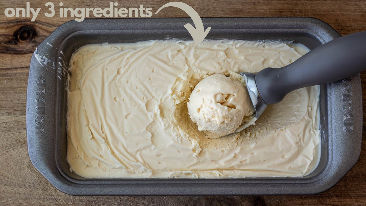 Homemade Vanilla Ice Cream (VIDEO)