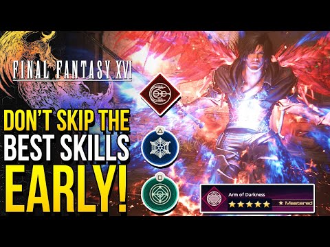 Totally Get The Best Early Skills in Final Fantasy 16 & End Game Eikons are Insane (FF16 Tips )