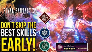 Totally Get The Best Early Skills in Final Fantasy 16 &amp; End Game Eikons are Insane (FF16 Tips )