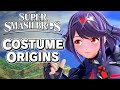 Smash Ultimate Costume Origins - Pyra & Mythra / Mii Fighters