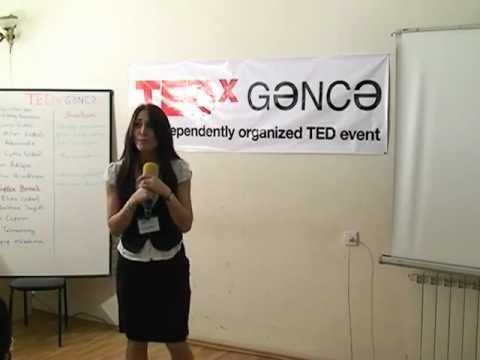 Uğur Hekayəm: Aygun Adilqizi at TEDxGəncə (TEDxGence)