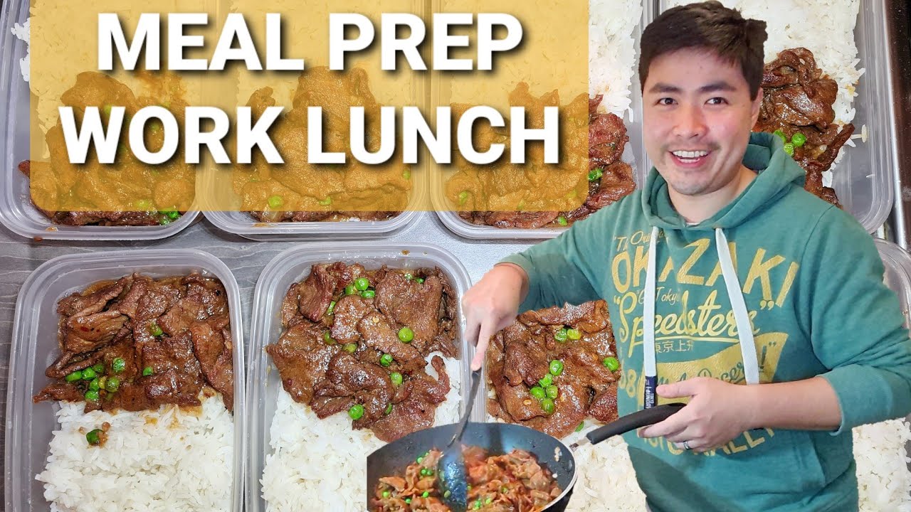 HOW TO MAKE EASY MEAL PREP - WORK LUNCH | Cowell Chan - YouTube