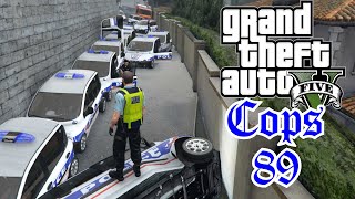 Les Renforts en Fiat Multipla Police Nationale - COPS 89 - LSPDFR GTA 5 MODS