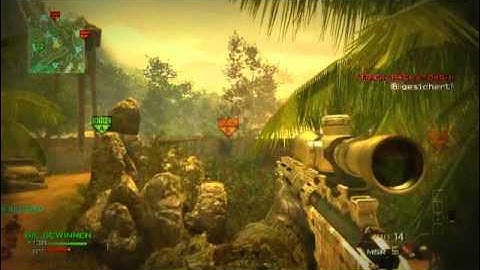 MW3 No Scope Doublekill On Village