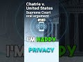 SCOTUS Oral Argument: Chatrie v. United States #140