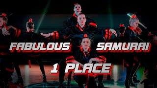 "Fabulous Samurai" Leggo Dance Studio - 1st Place |Street show formation adult new |TCN 2019|