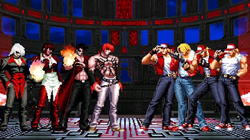 KOF Memorial - Orochi Iori Team vs Terry Bogard Team