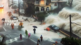 Beware, Hurricane Kirk hit Spain, strong storm and waves up to 7 meters in Galicia