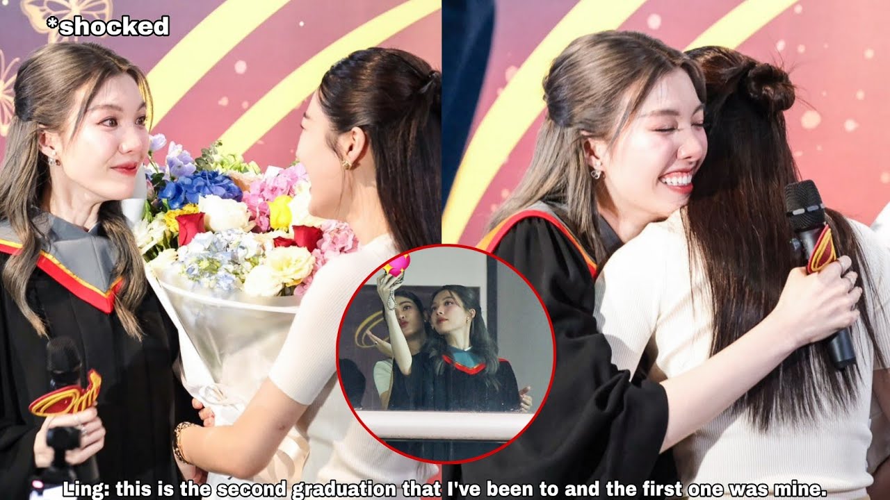 (LingOrm) LING SURPRISED ORM ON HER GRADUATION DAY| Orm hugged Ling and ...