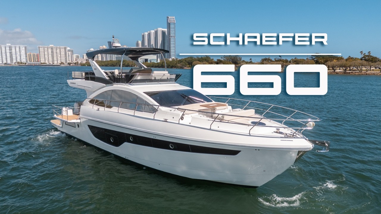 Inside the Schaefer 660 | Brazilian Luxury Yacht Design