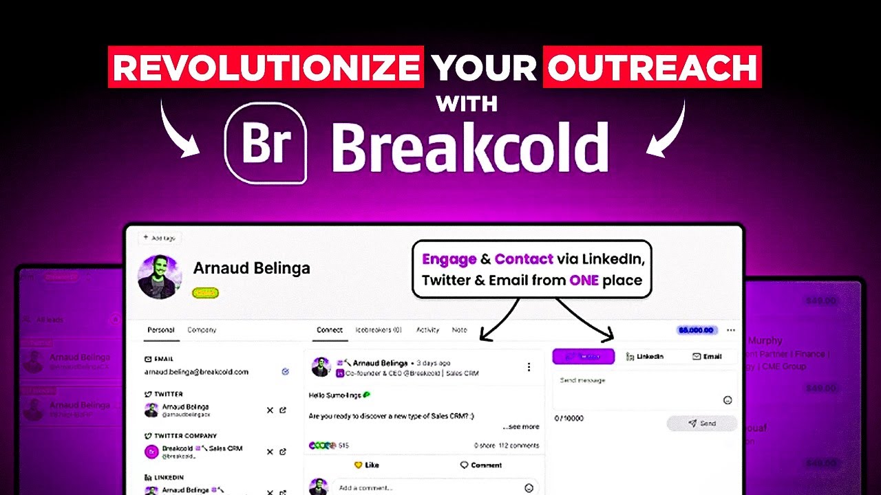 BreakCold Review 2023: Best B2B Cold Outreach Tool on AppSumo Lifetime Deal