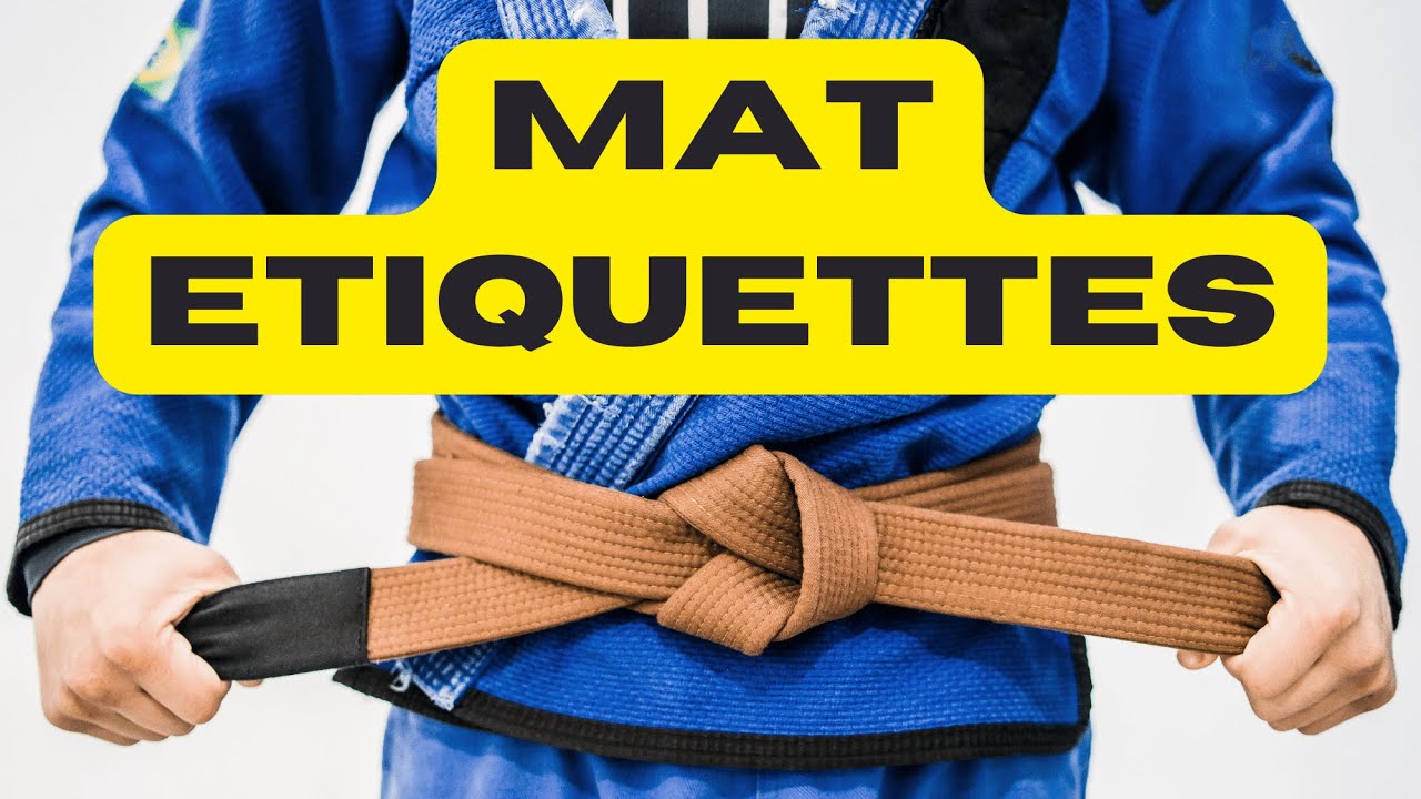 10 Basic Mat Etiquettes of Brazilian Jiu Jitsu YouTube