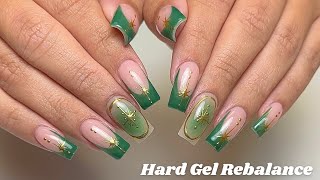 How To: Hard/Builder Gel Rebalance/Fill | Hard Gel Nails Tutorial