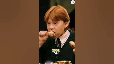 Harry Potter Cast: Then and Now (2002 to 2025). #harrypotter