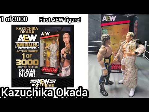 AEW Kazuchika Okada フィギュア 3000の1の限定版 AEW Kazuchika Okada フィギュア 3000の1の限定版 1 of 3,000