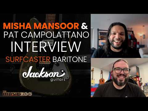 Misha Mansoor Interview 2026: New Jackson Surfcaster Baritones with Masterbuilder Pat Campolattano